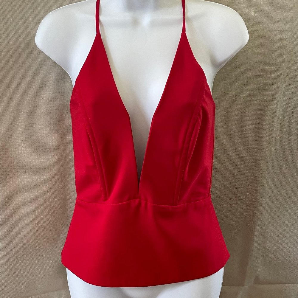 Michelle Mason Red Top
